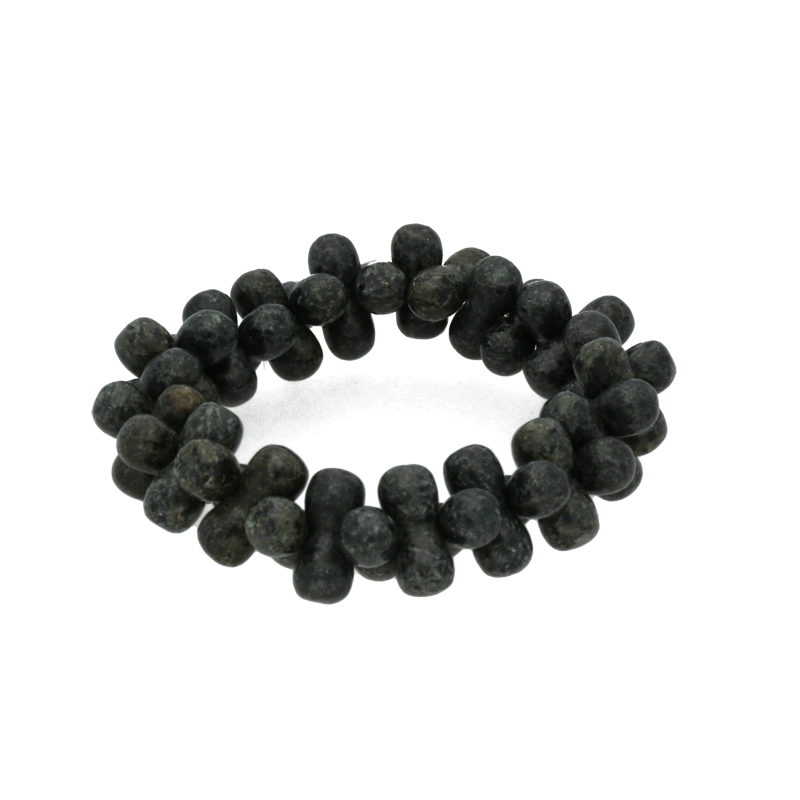 Preseli Bluestone Bracelet Baton Beads On Elastic