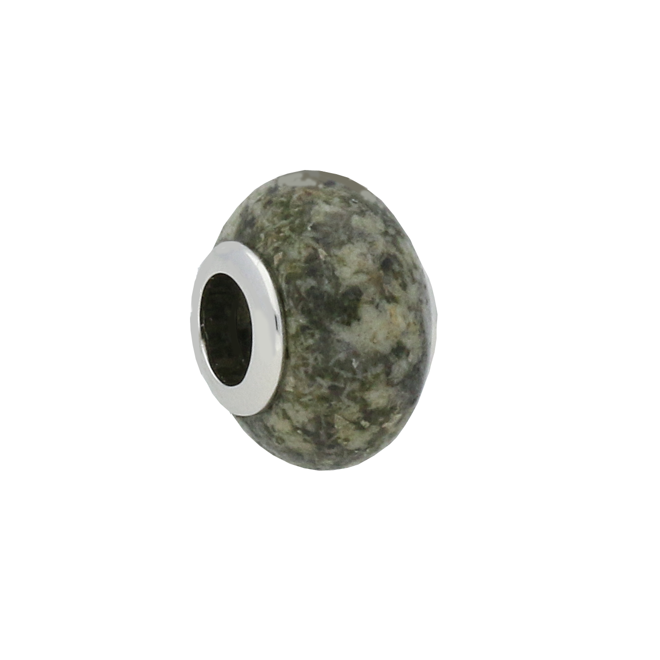 Preseli Bluestone Bead Silver