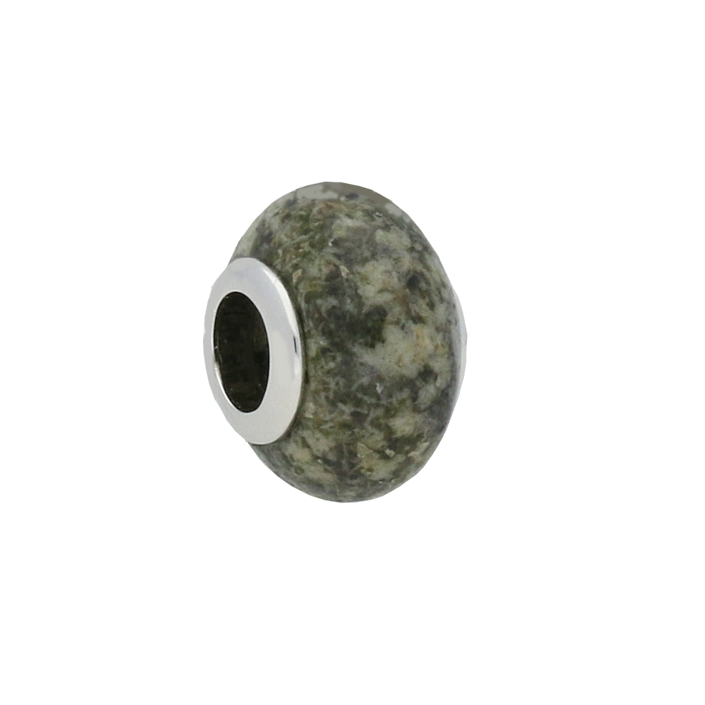 Preseli Bluestone Bead Silver