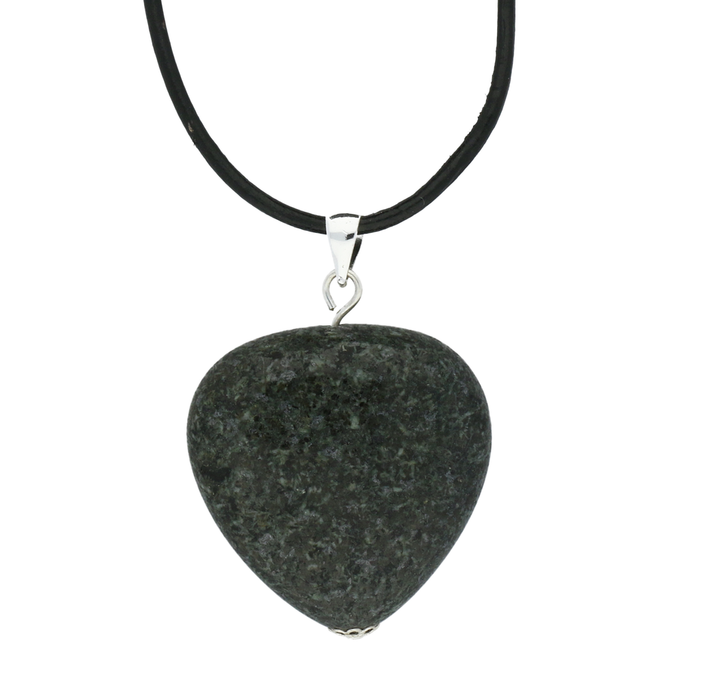 Preseli Bluestone Pendant Heart X-Large Silver