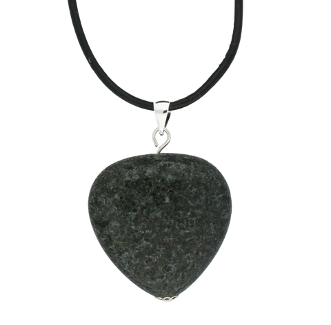 Preseli Bluestone Pendant Heart X-Large Silver